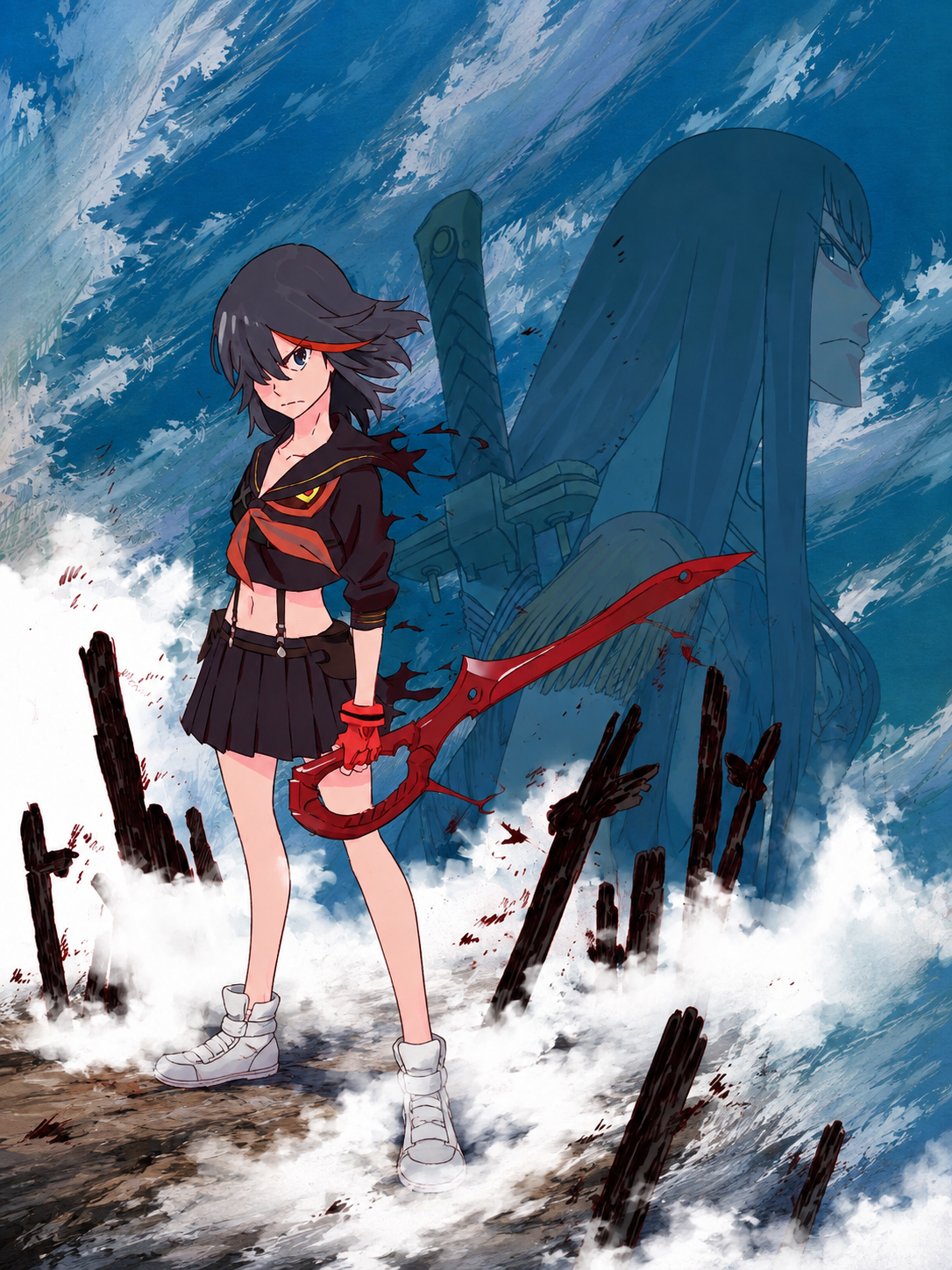 Cover art for Honnouji Academy, a modern scenario on AI Dungeon