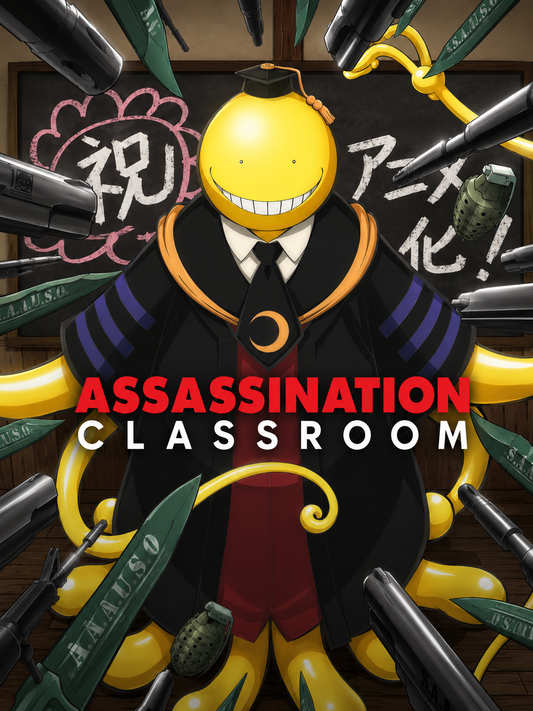 Cover art for Assasssination Classroom, a school scenario on AI Dungeon