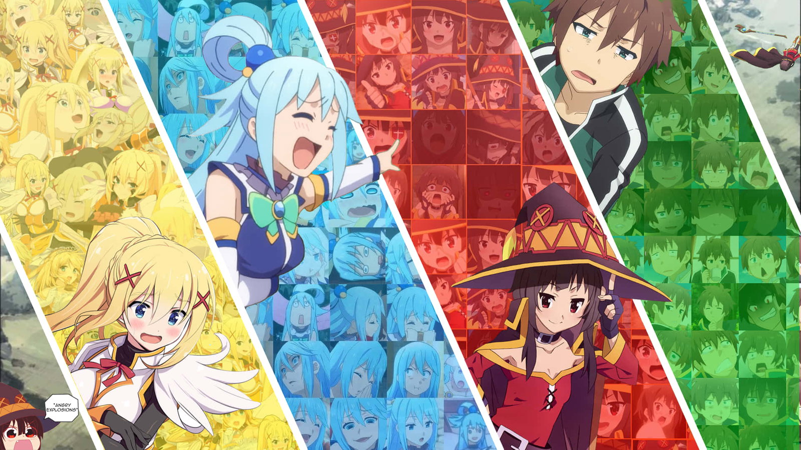 Cover art for KONOSUBA!, a magic adventure on AI Dungeon