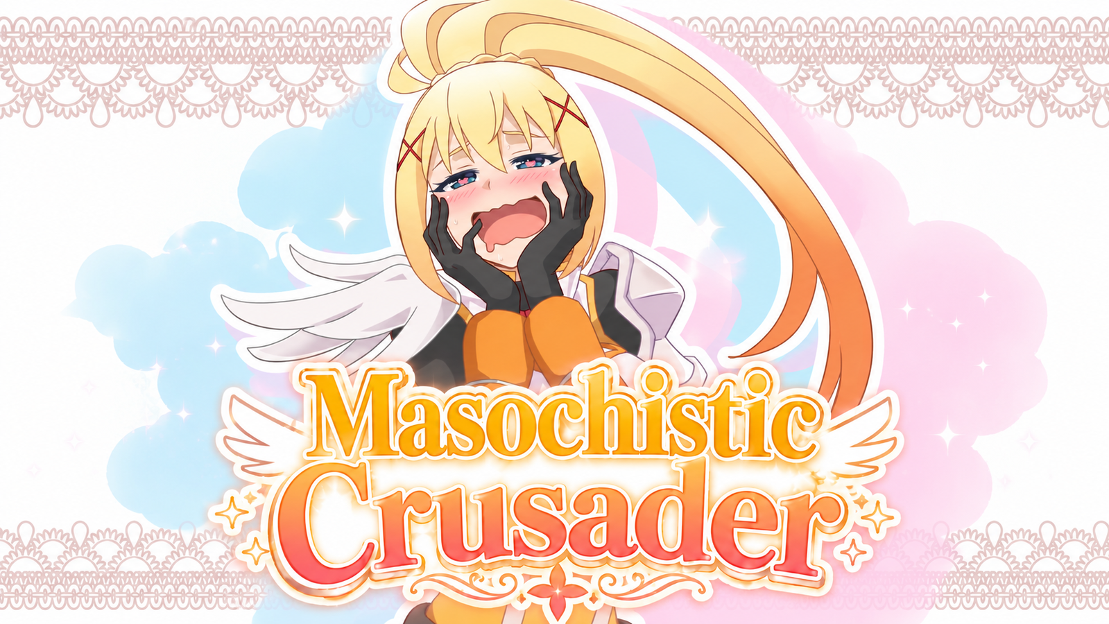 Cover art for Masochistic Crusader , a romance scenario on AI Dungeon