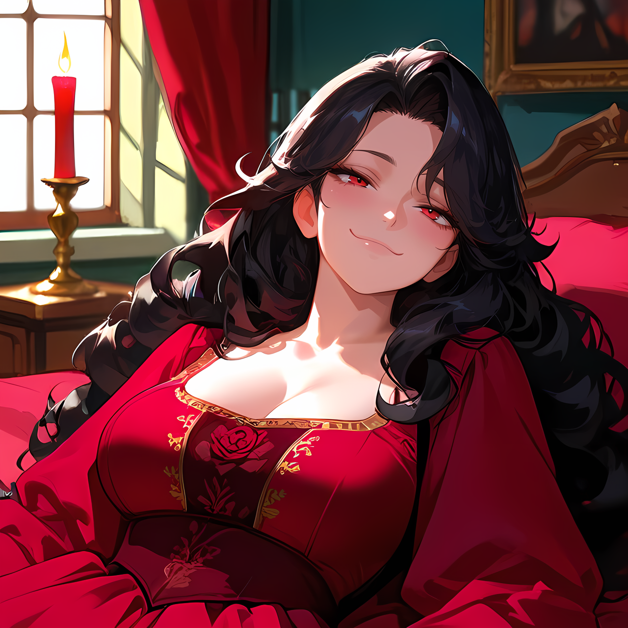 Cover art for Tarot Stories, The Empress, a tarot scenario on AI Dungeon
