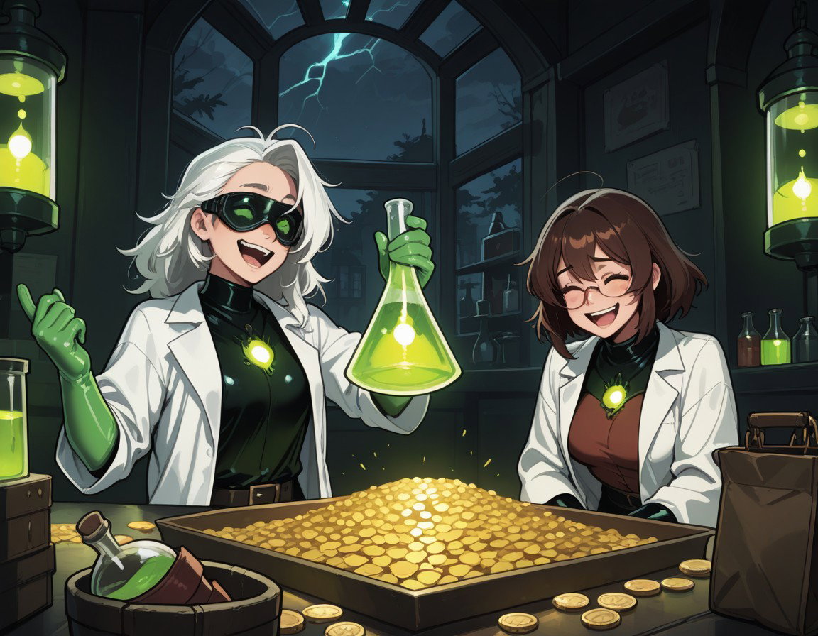 Cover art for Tarot Stories, Three of Coins , a tarot scenario on AI Dungeon