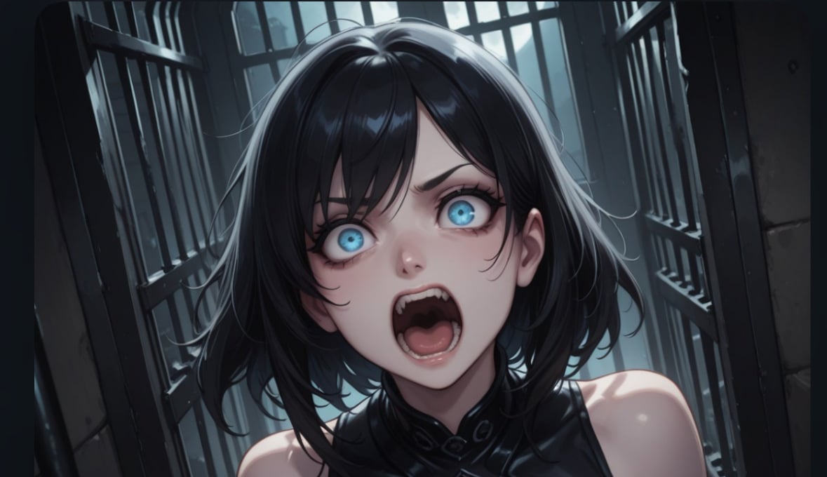 Cover art for GET ME OUT OF HERE!, a horror scenario on AI Dungeon