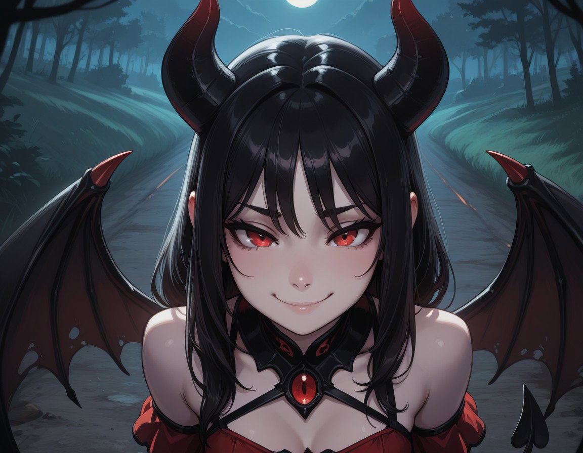 Cover art for Tarot Stories, The Devil, a tarot scenario on AI Dungeon