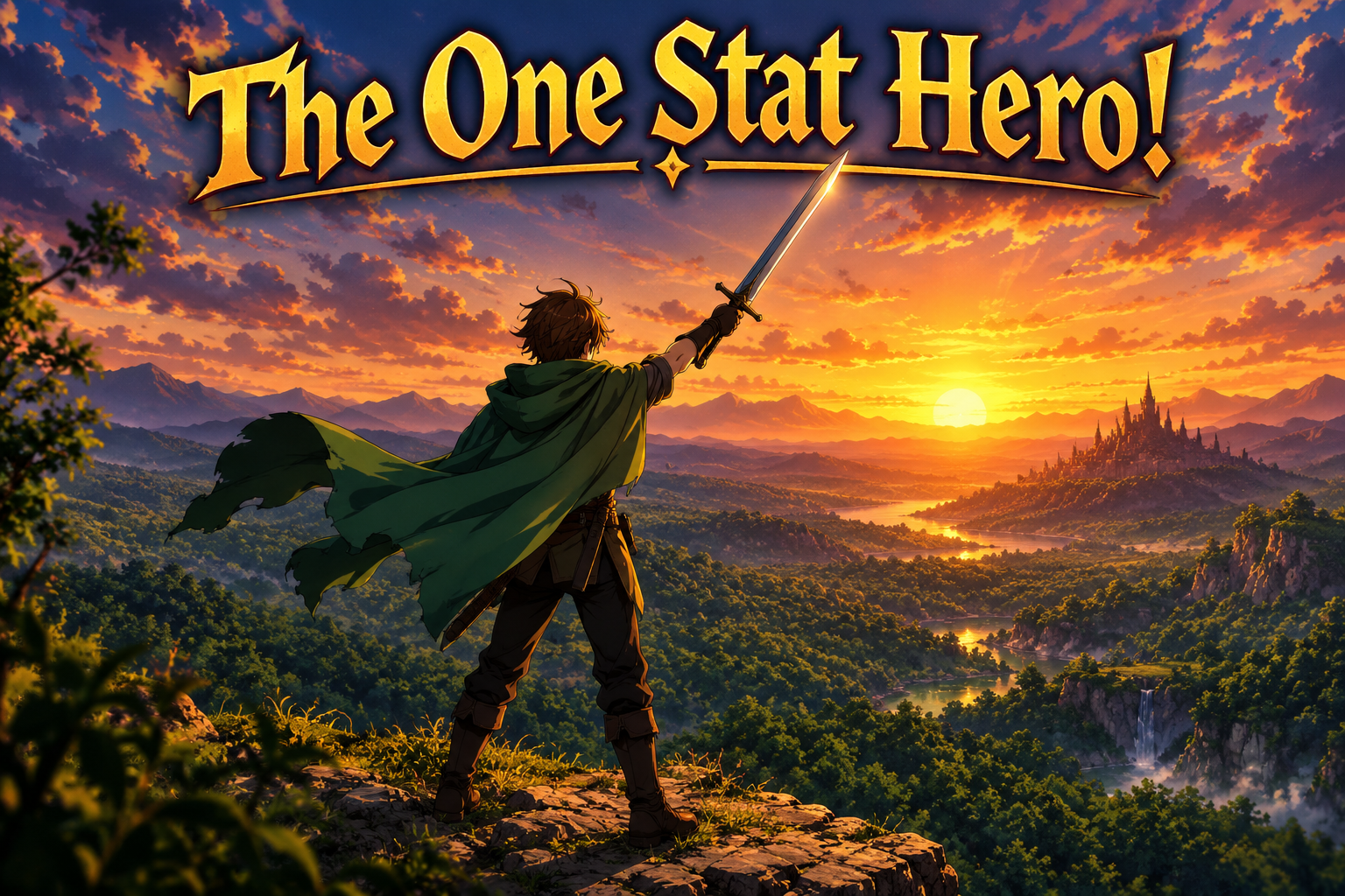 Cover art for The One Stat Hero!, an isekai scenario on AI Dungeon