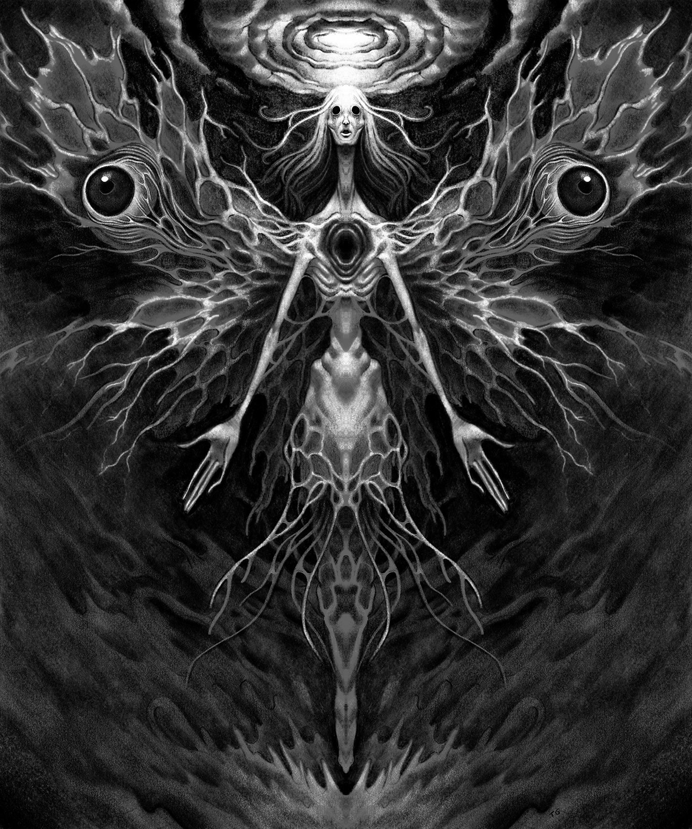 Cover art for Hunt An Eldritch Horror in An Ancient Citadel, a horror scenario on AI Dungeon