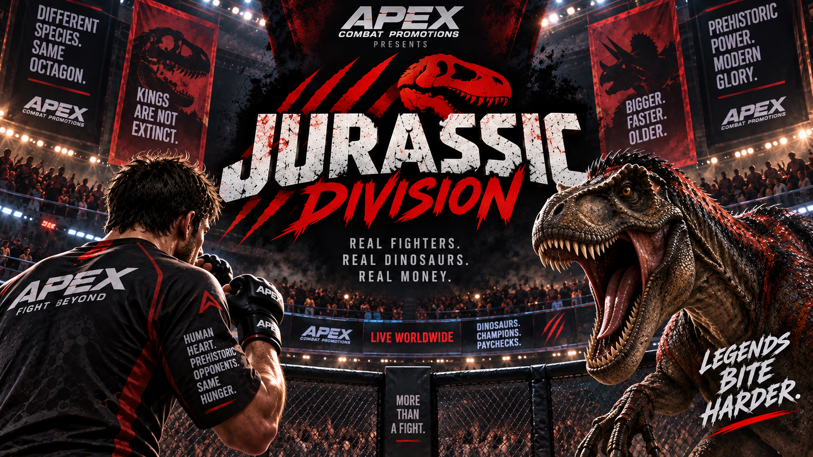 Cover art for Jurassic Division! , an action scenario on AI Dungeon