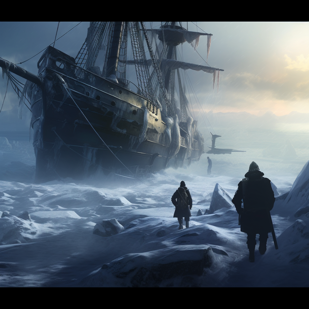 Cover art for Frost Forge, a frost scenario on AI Dungeon