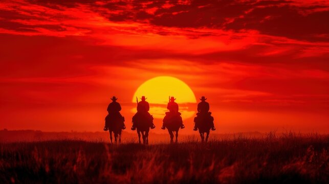 Cover art for Six Bullets to Sundown, a western scenario on AI Dungeon
