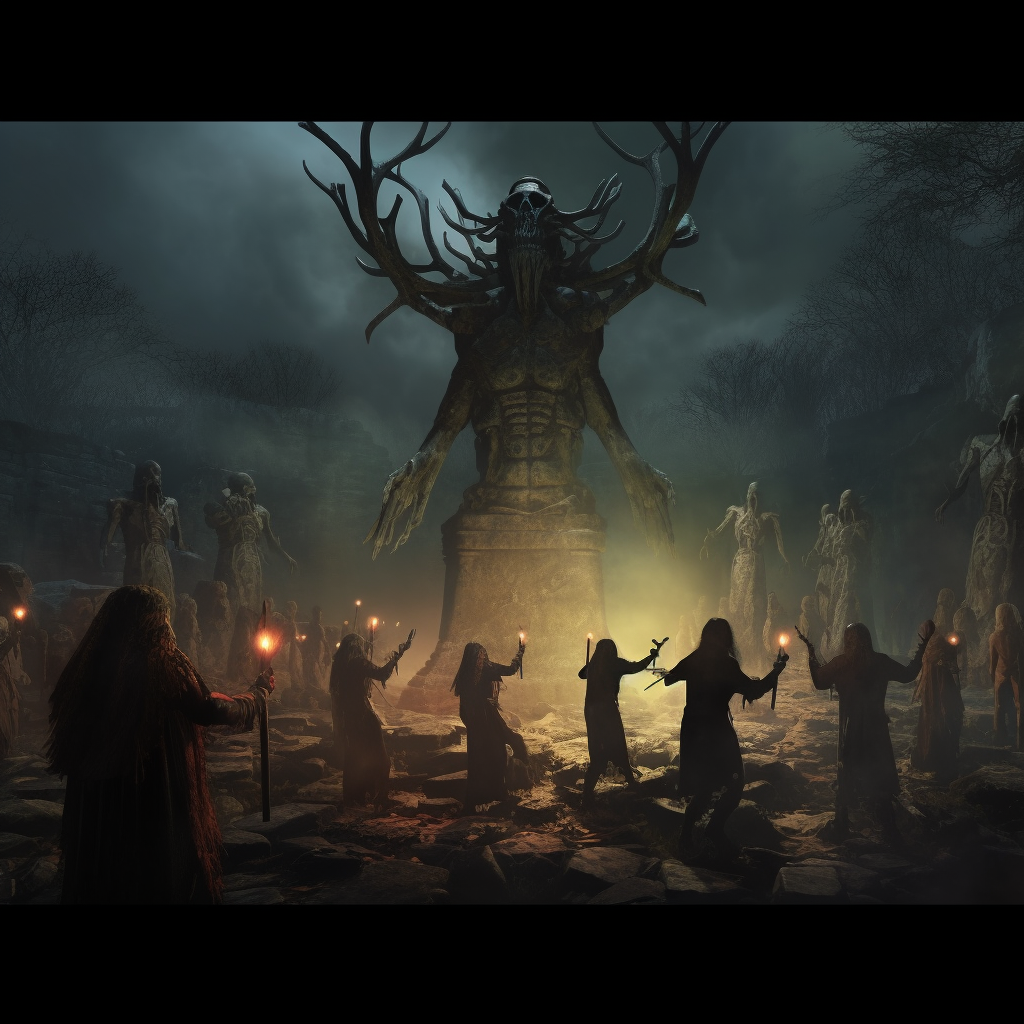 Cover art for Drak'thur: The Unseen Sun, a fantasy scenario on AI Dungeon