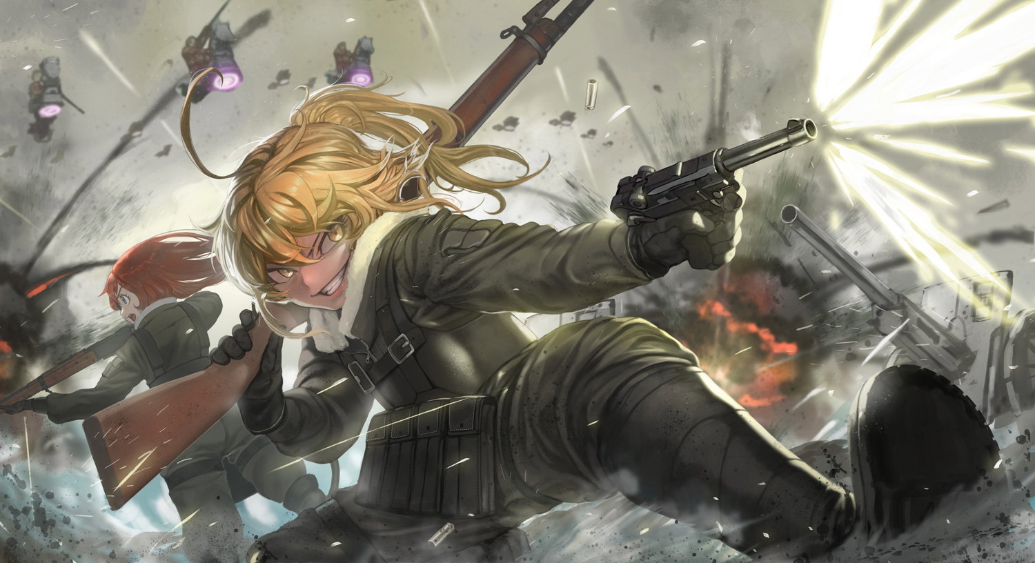 Cover art for Youjo Senki: Saga of Tanya the Evil, a youjo senki scenario on AI Dungeon