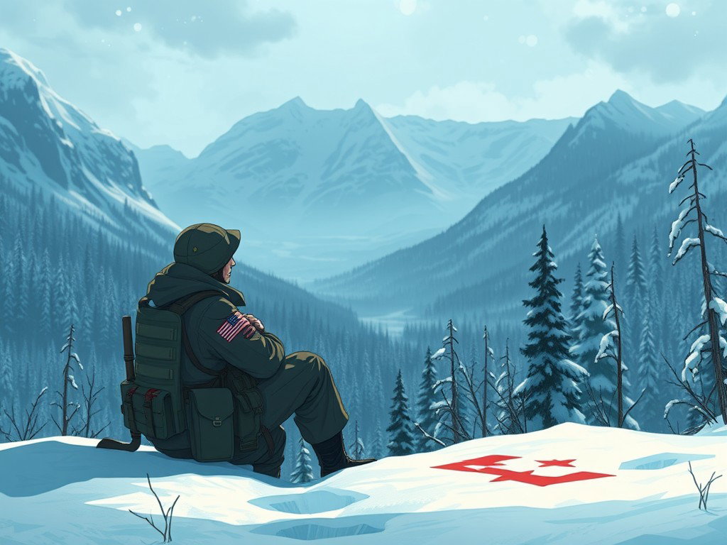 Cover art for Operation Avalanche, a sci fi scenario on AI Dungeon