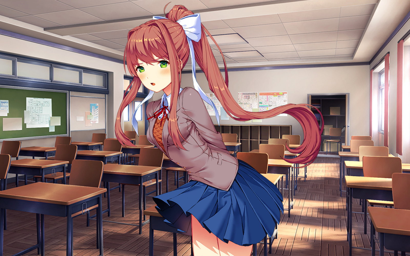 Cover art for đź’•Doki Doki Literature Club! "What IF" Scenario pack!đź’•, a doki doki literature club scenario on AI Dungeon