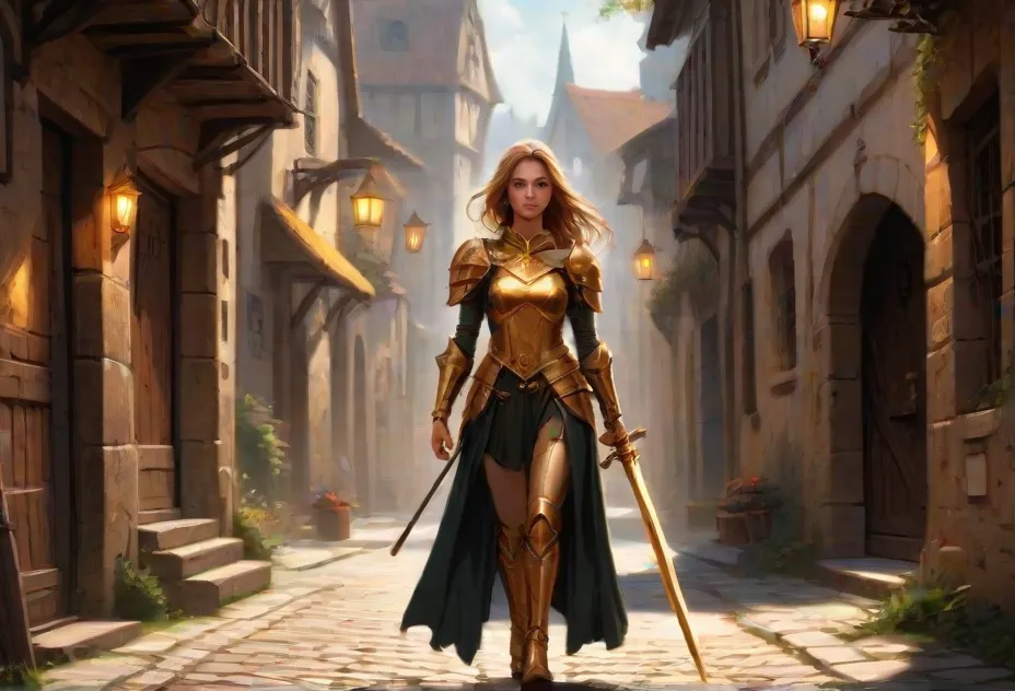 Cover art for You're The Chosen Hero - Or Are You?, a fantasy scenario on AI Dungeon