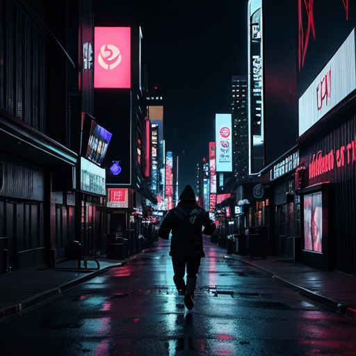 Cover art for The Quiet City, a mystery scenario on AI Dungeon