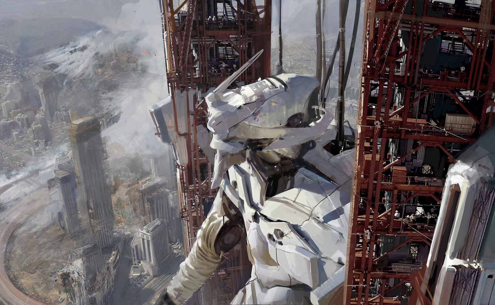 Cover art for War Machine, a mech scenario on AI Dungeon