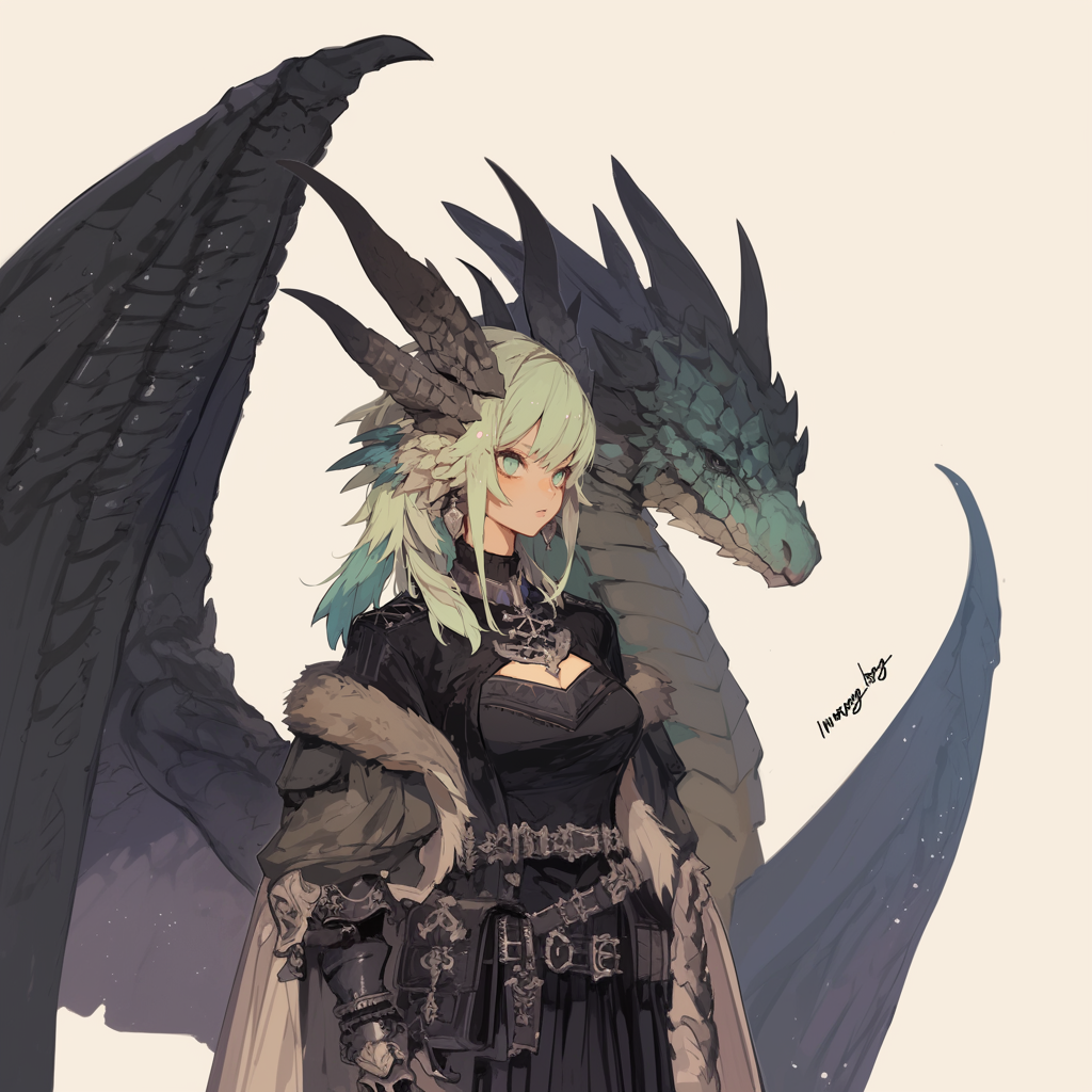 Cover art for Kidnapped by the dragon, a dragon scenario on AI Dungeon