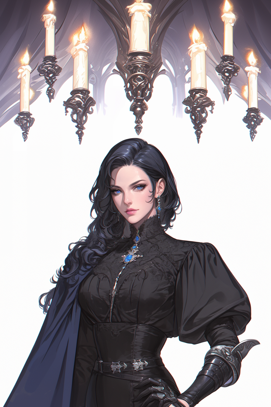 Cover art for Held captive by the vampire (female addition), a fantasy scenario on AI Dungeon