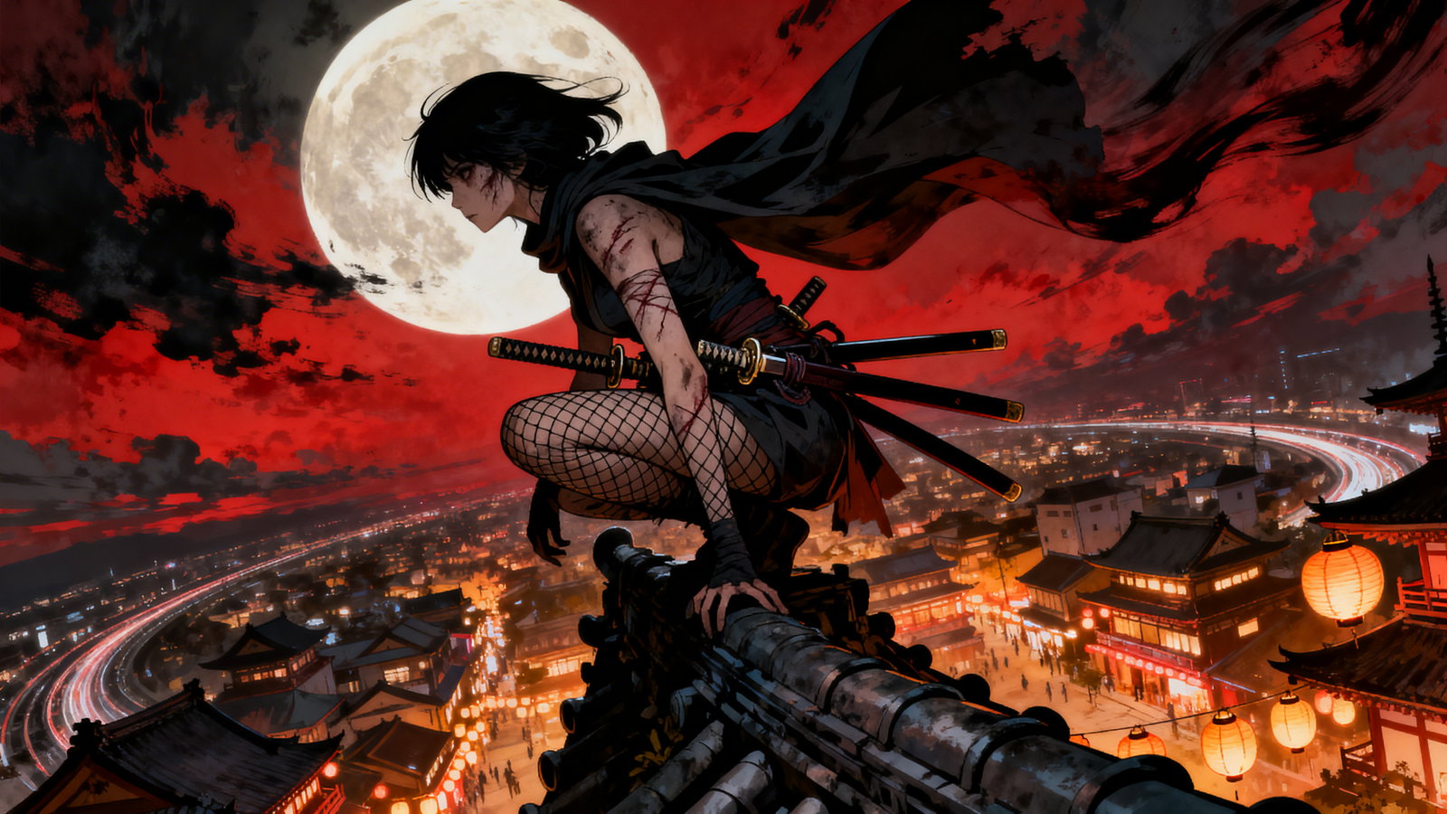 Cover art for Scourge Of The Clan, a revenge scenario on AI Dungeon