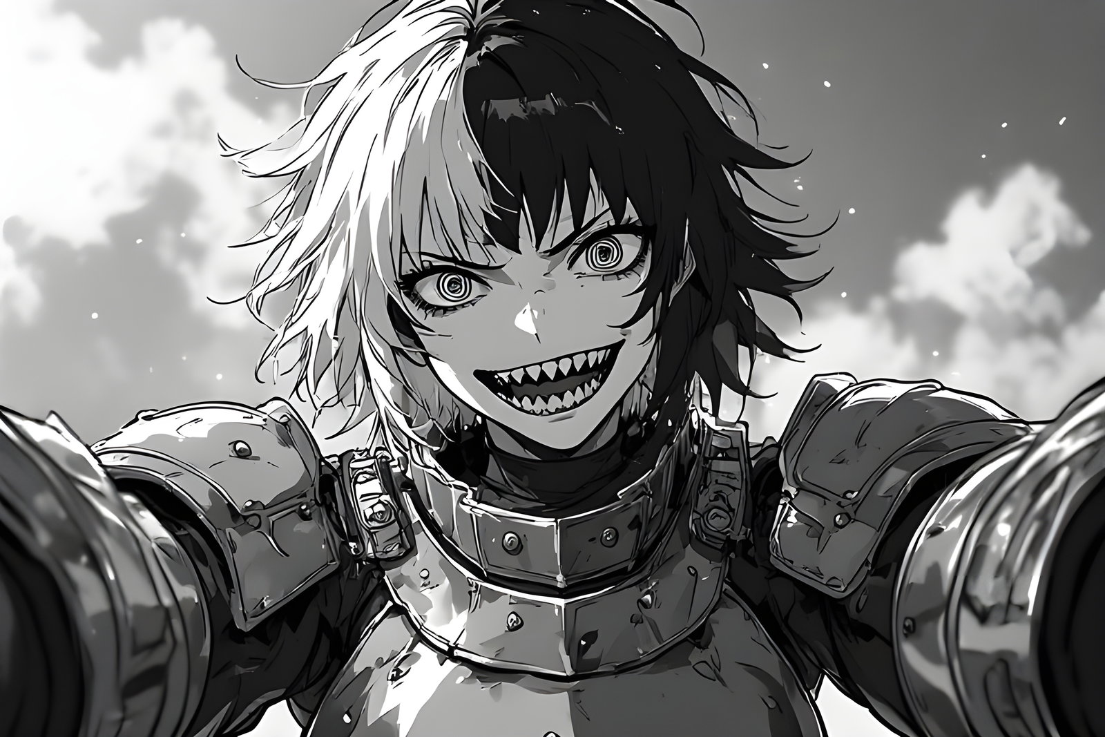 Cover art for The Heroine Is A Brawler, a fantasy scenario on AI Dungeon