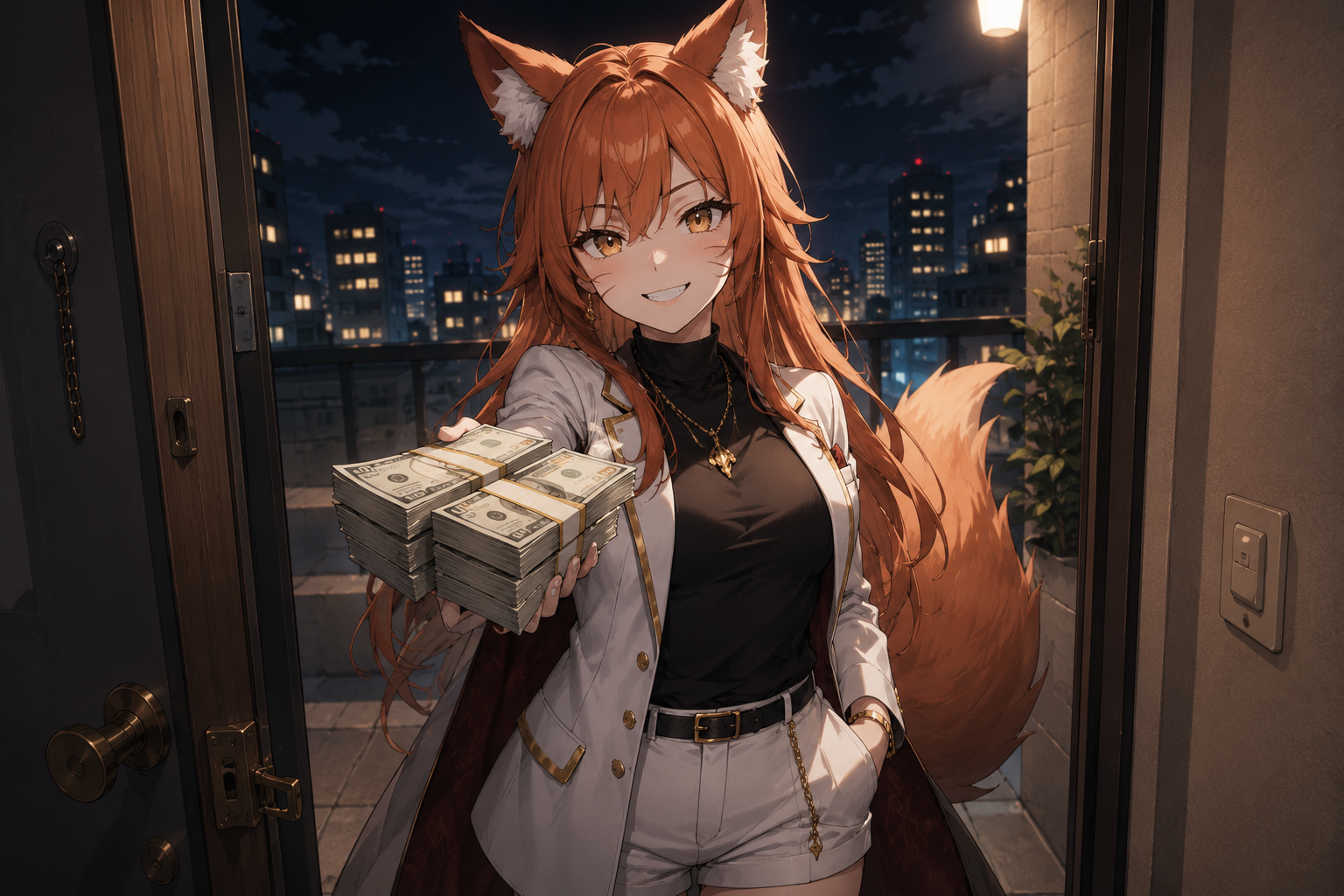 Cover art for Bribing for your heart, an is scenario on AI Dungeon