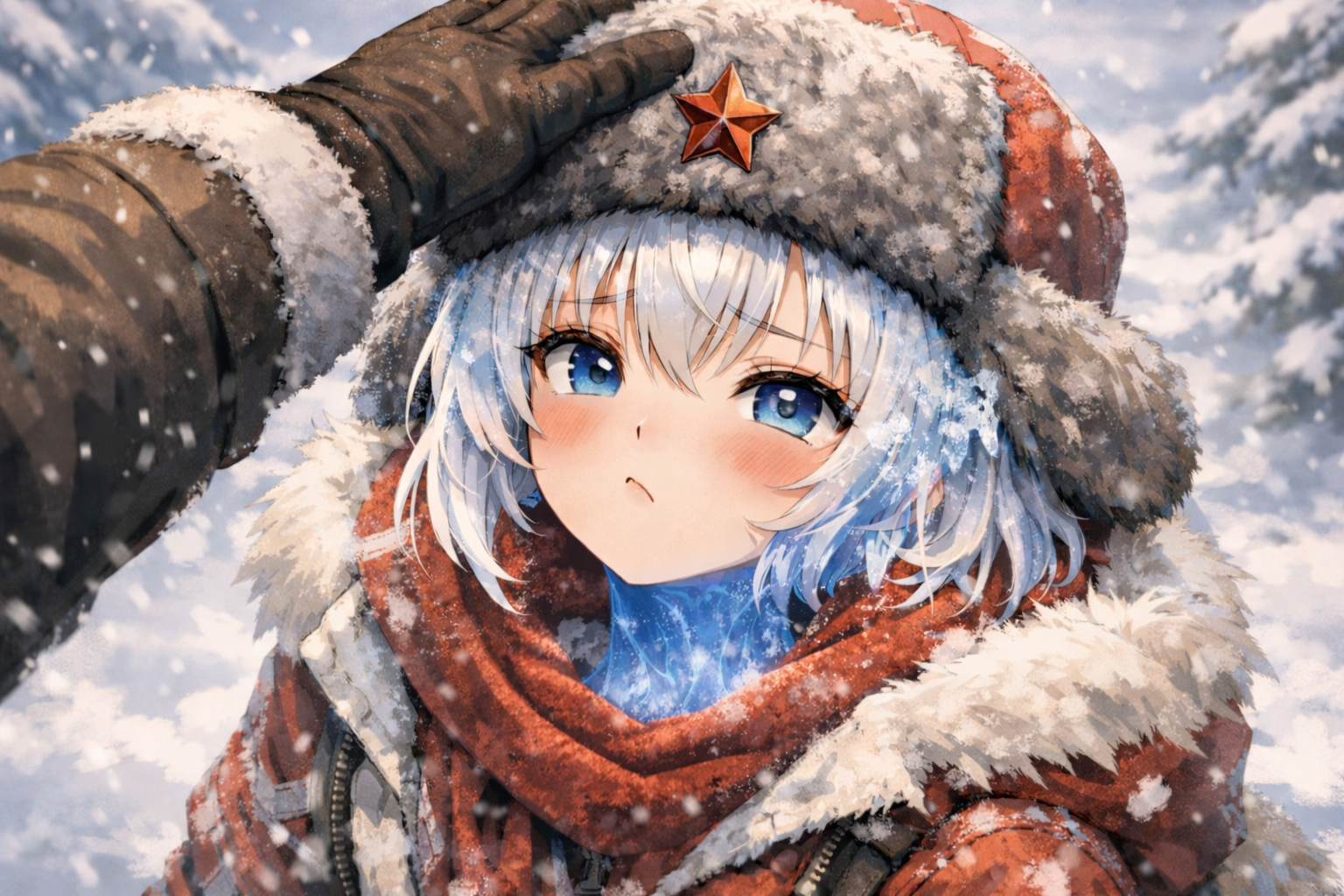 Cover art for Natasha the Icy girlfriend, a girlfriend scenario on AI Dungeon