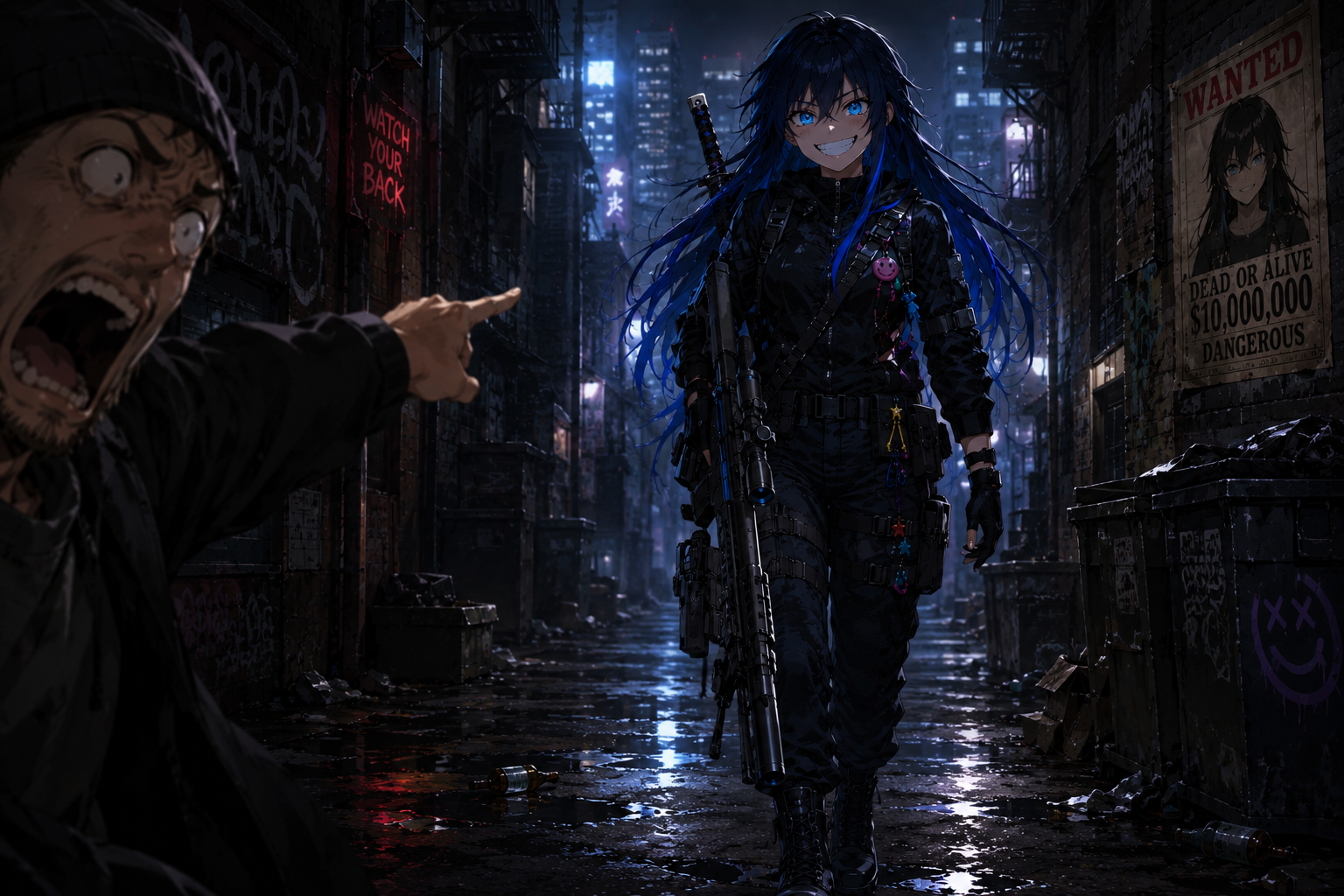 Cover art for Killer stalker, an is scenario on AI Dungeon