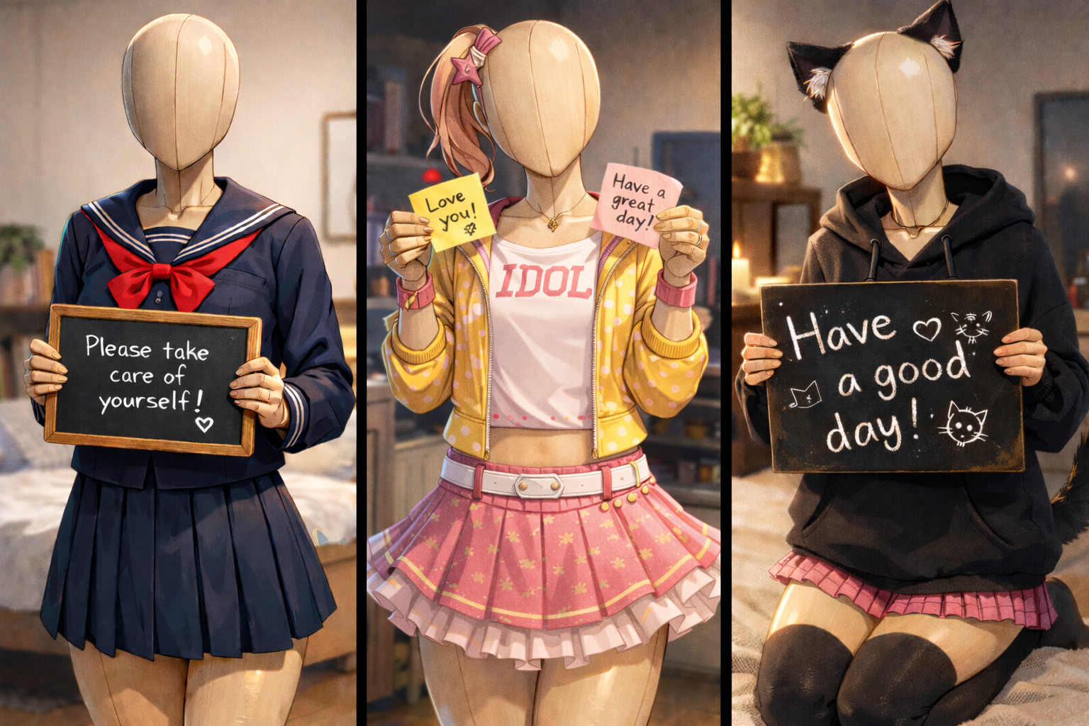 Cover art for Adoption of a haunted doll, an inner self scenario on AI Dungeon