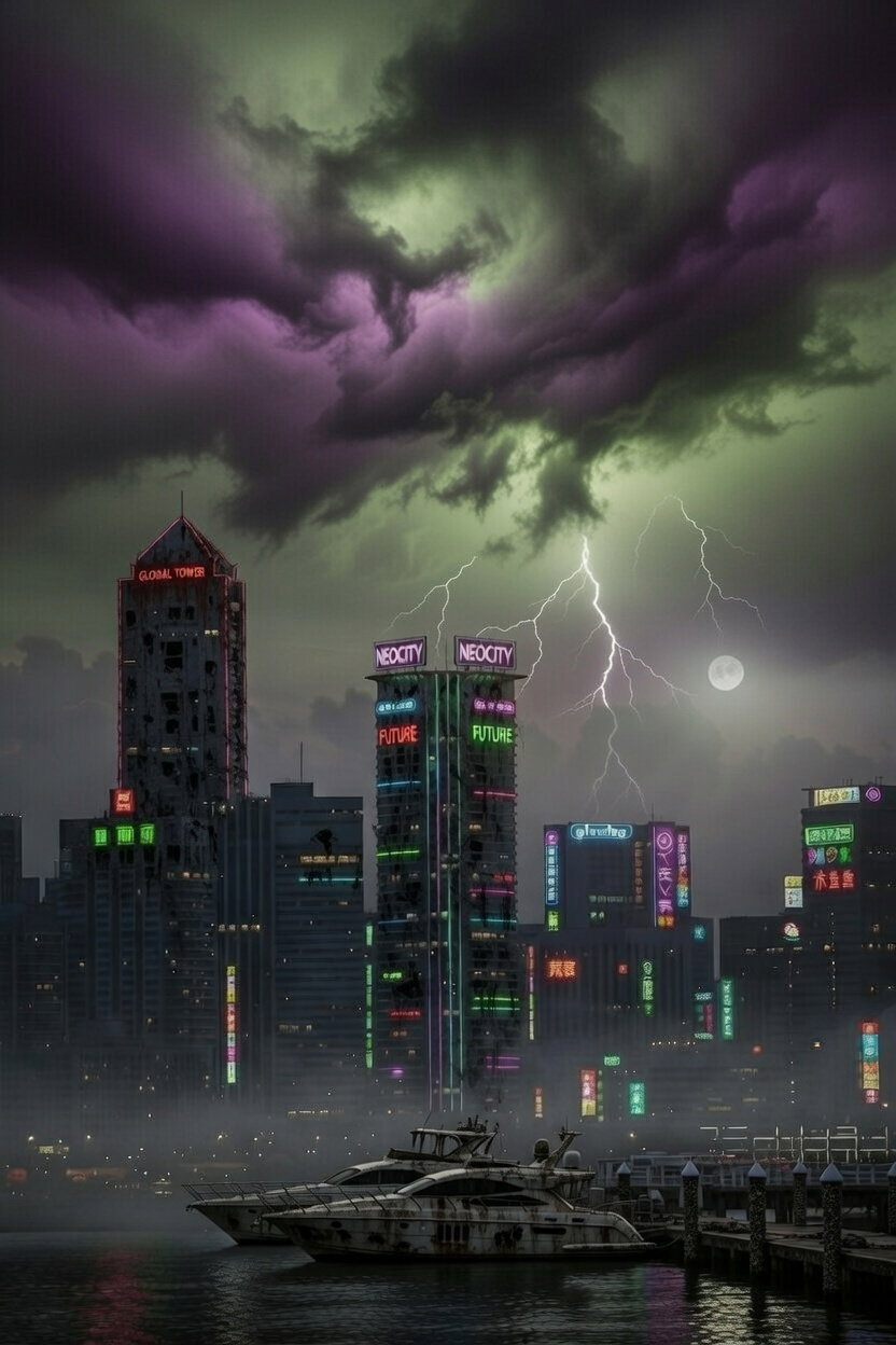 Cover art for Rorsen City , a casual scenario on AI Dungeon
