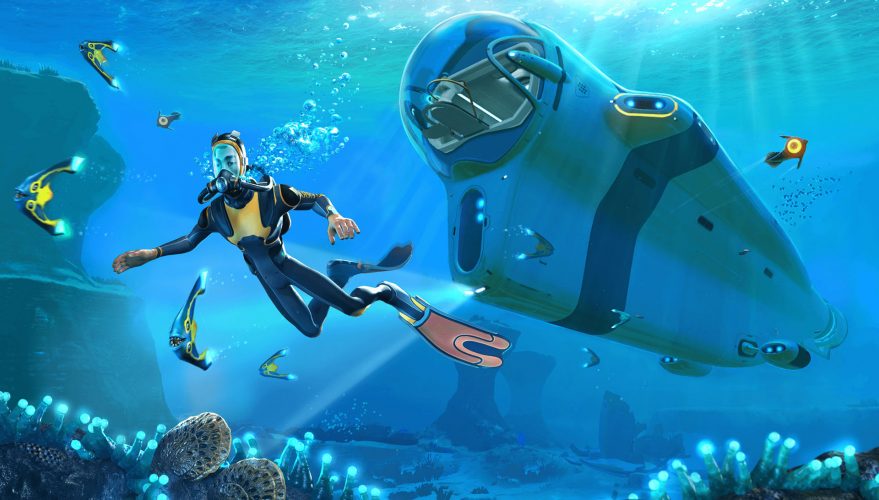 Cover art for Lost Beneath the Waves, a subnautica scenario on AI Dungeon