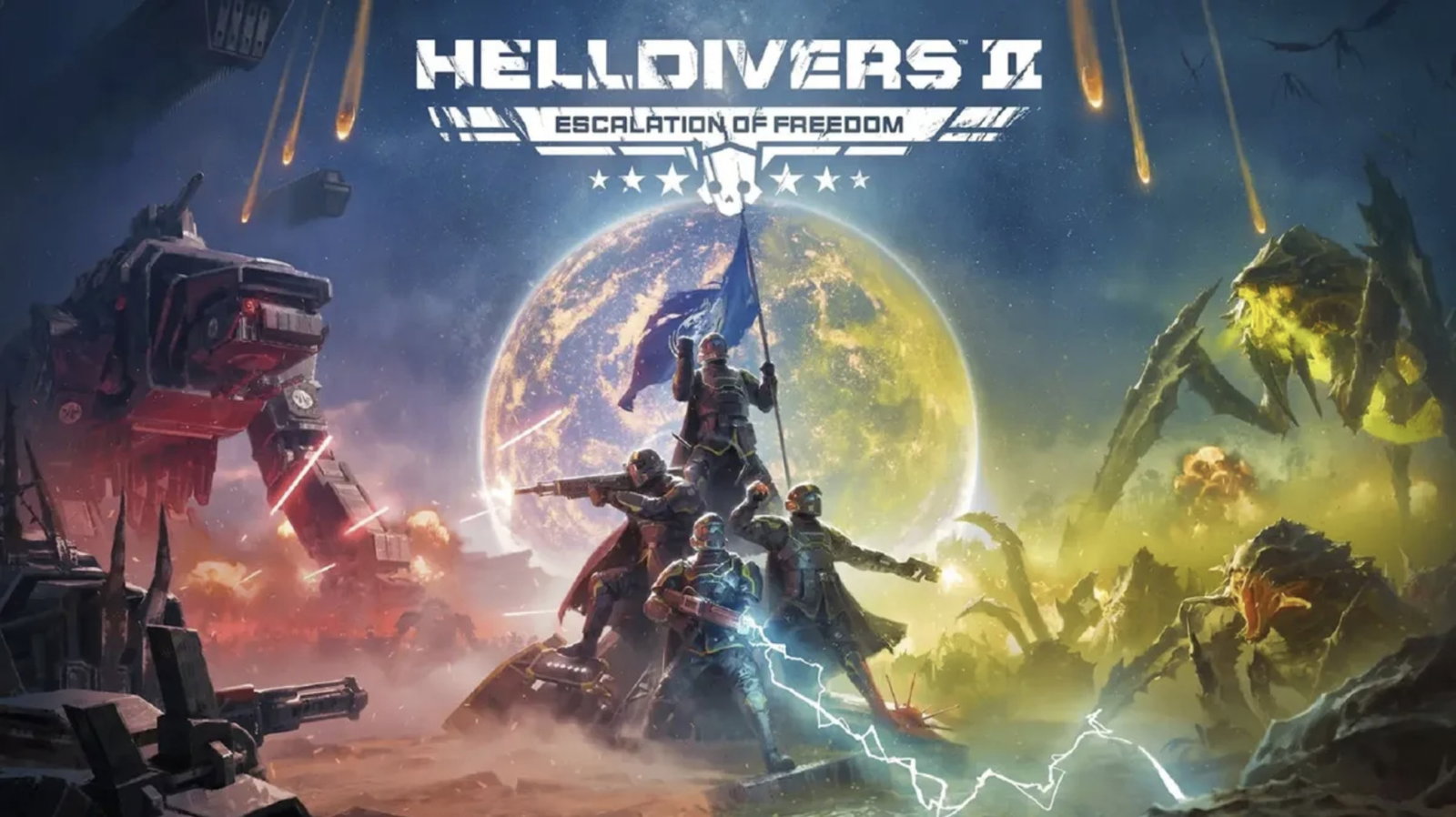 Cover art for Helldivers 2, a helldivers 2 scenario on AI Dungeon
