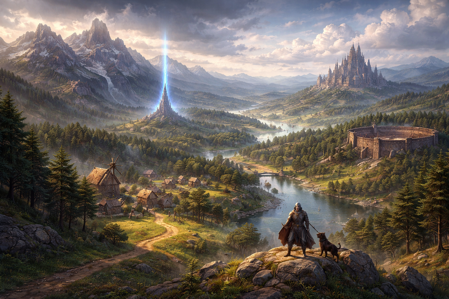 Cover art for Albion (Fable Sandbox), an albion scenario on AI Dungeon
