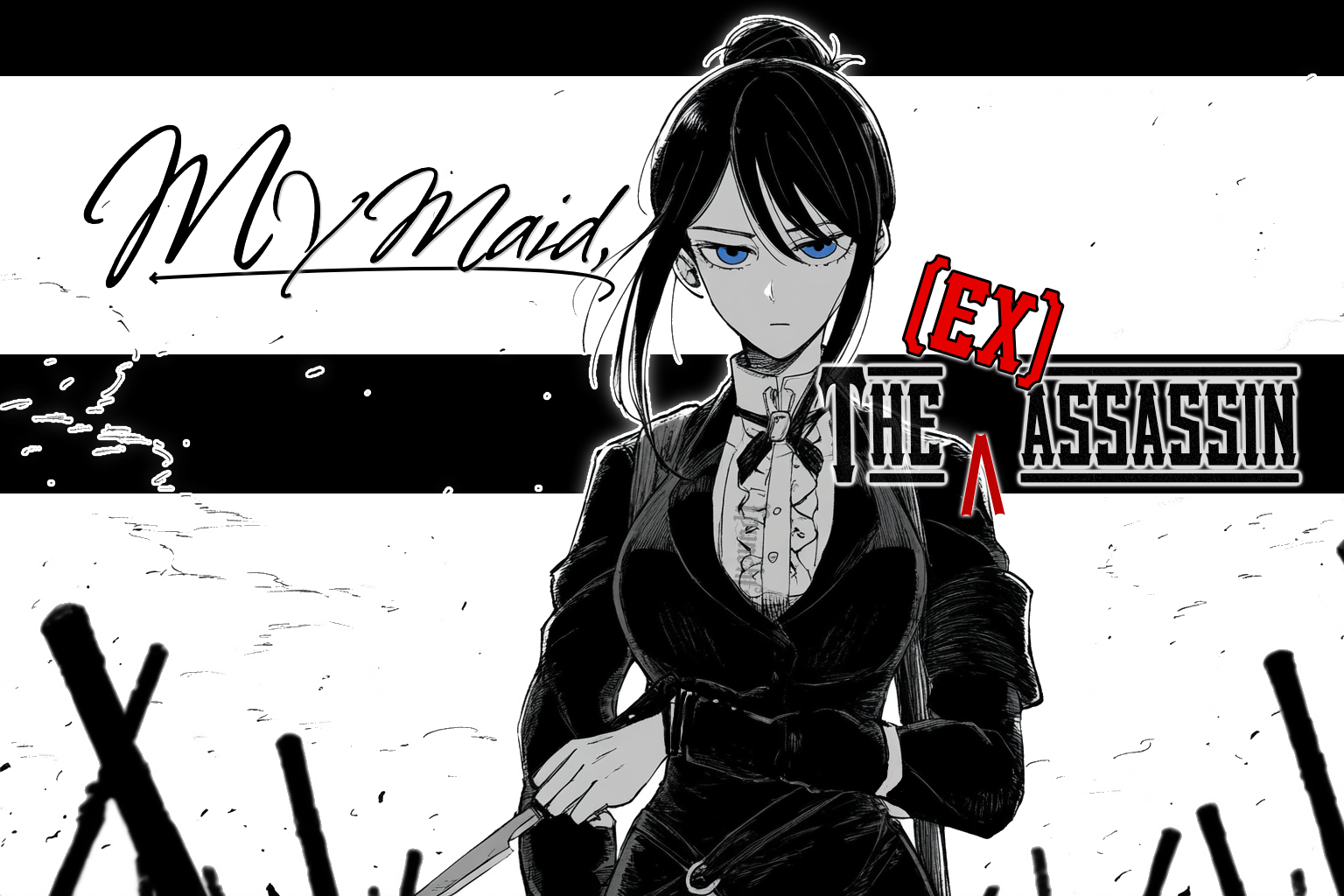Cover art for My Maid, the (Ex)Assassin, a maid scenario on AI Dungeon