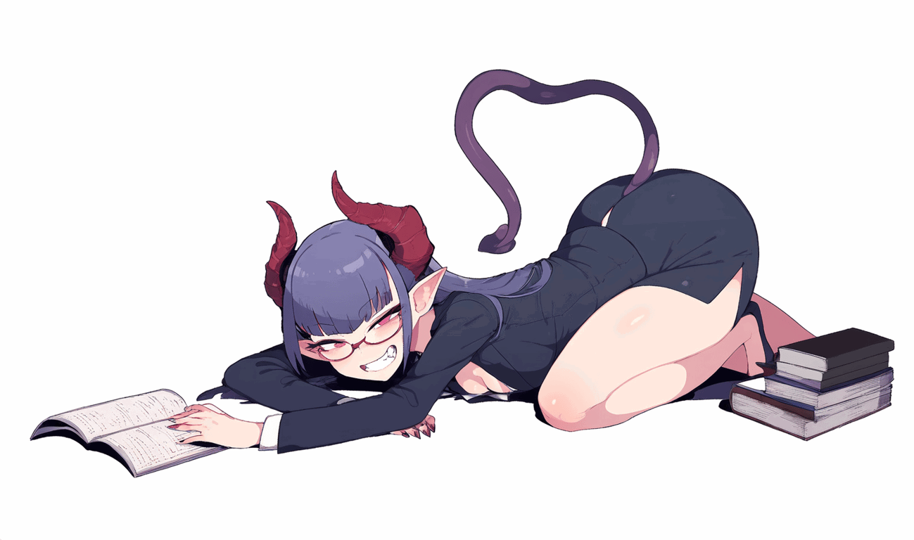 Cover art for (Example) You wished for a Succubus, but you get their Intern instead., a nsfw adventure on AI Dungeon