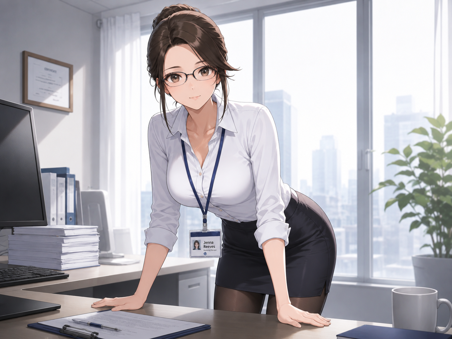 Cover art for At Your Service, a nsfw scenario on AI Dungeon