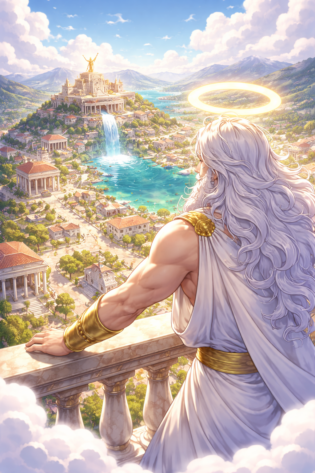Cover art for God sandbox, a god scenario on AI Dungeon