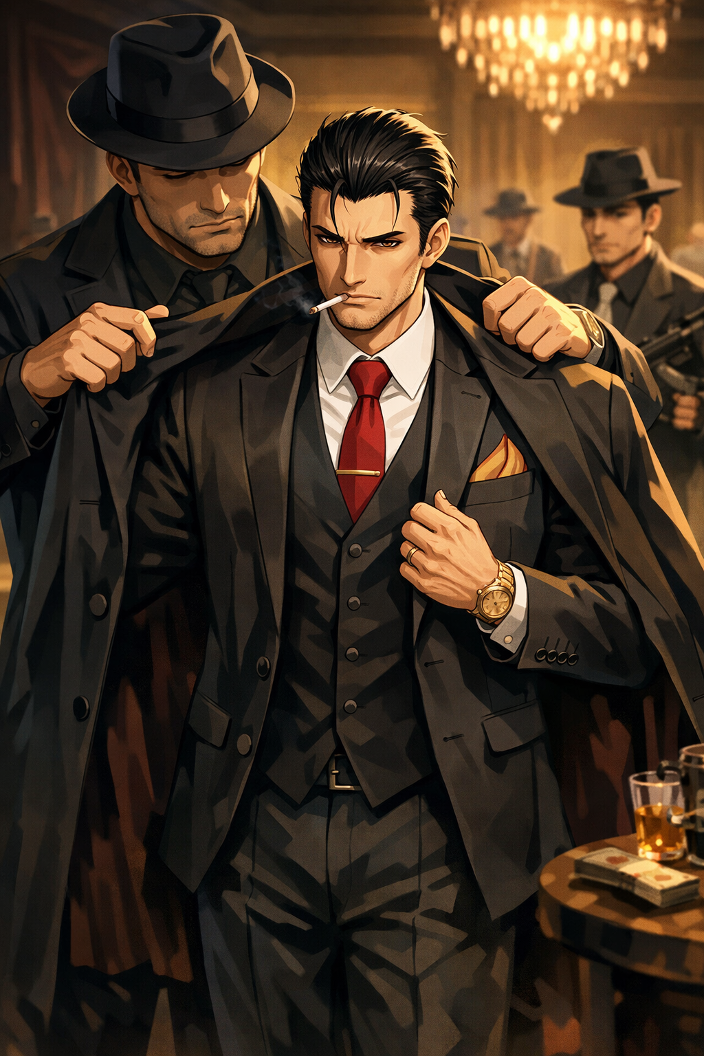 Cover art for Crime Gang Sandbox, a crime scenario on AI Dungeon