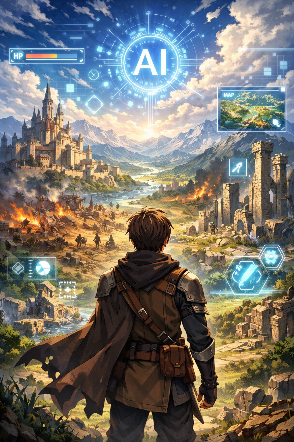 Cover art for Isekai sandbox on AI Dungeon
