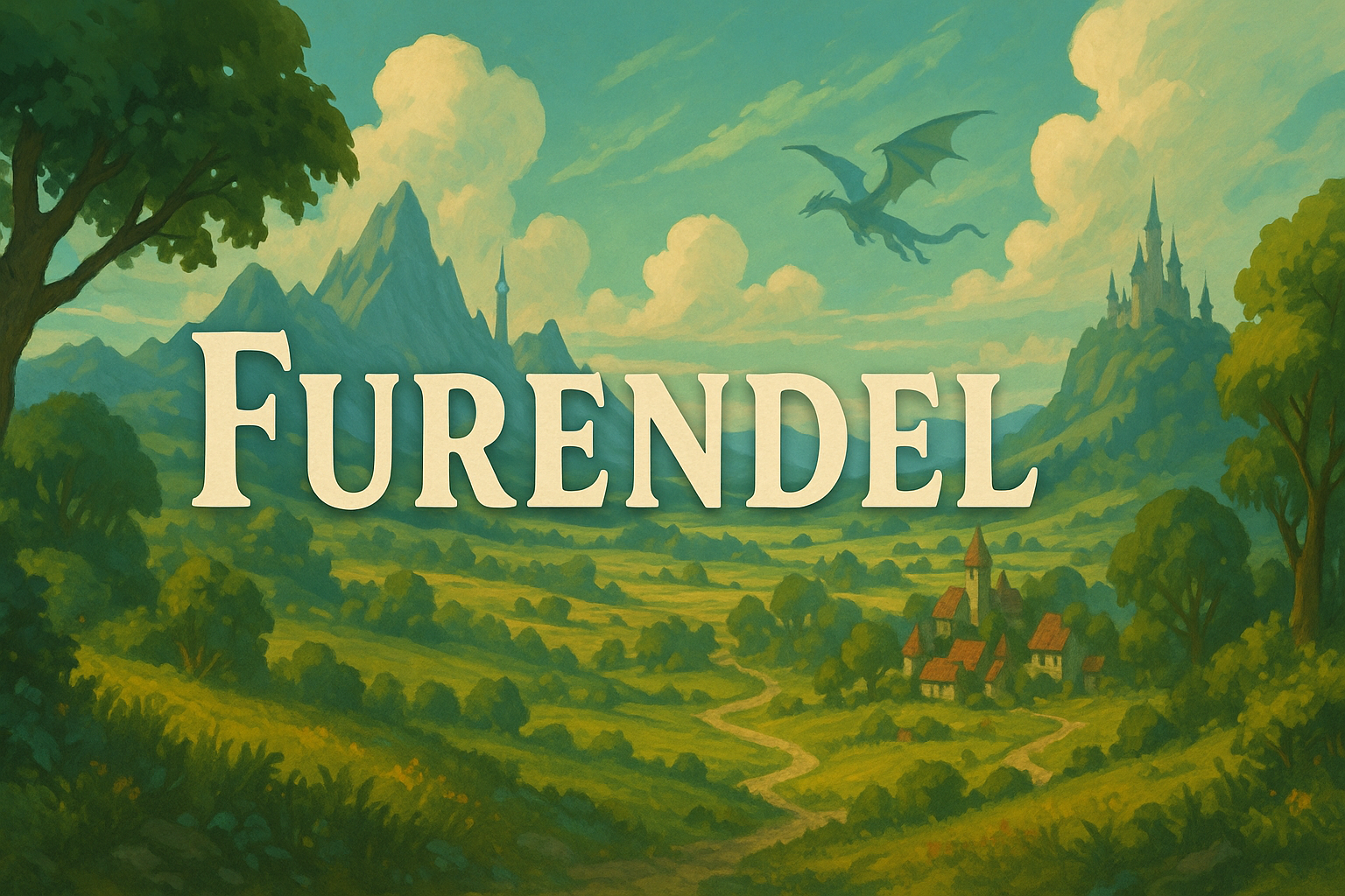 Cover art for Furendel v2 + AutoCards!, a furry scenario on AI Dungeon