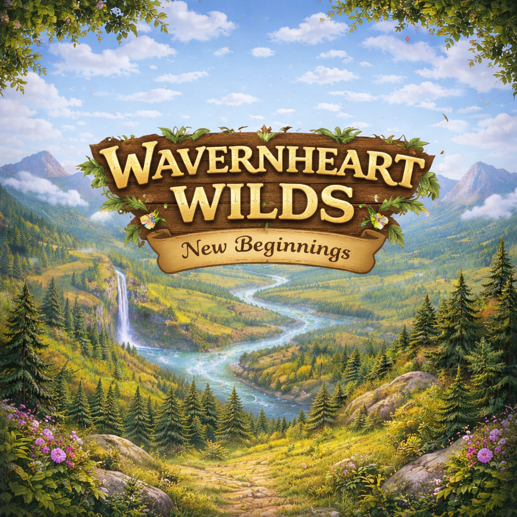 Cover art for Wavernheart Wilds: New beginnings , a dragons scenario on AI Dungeon