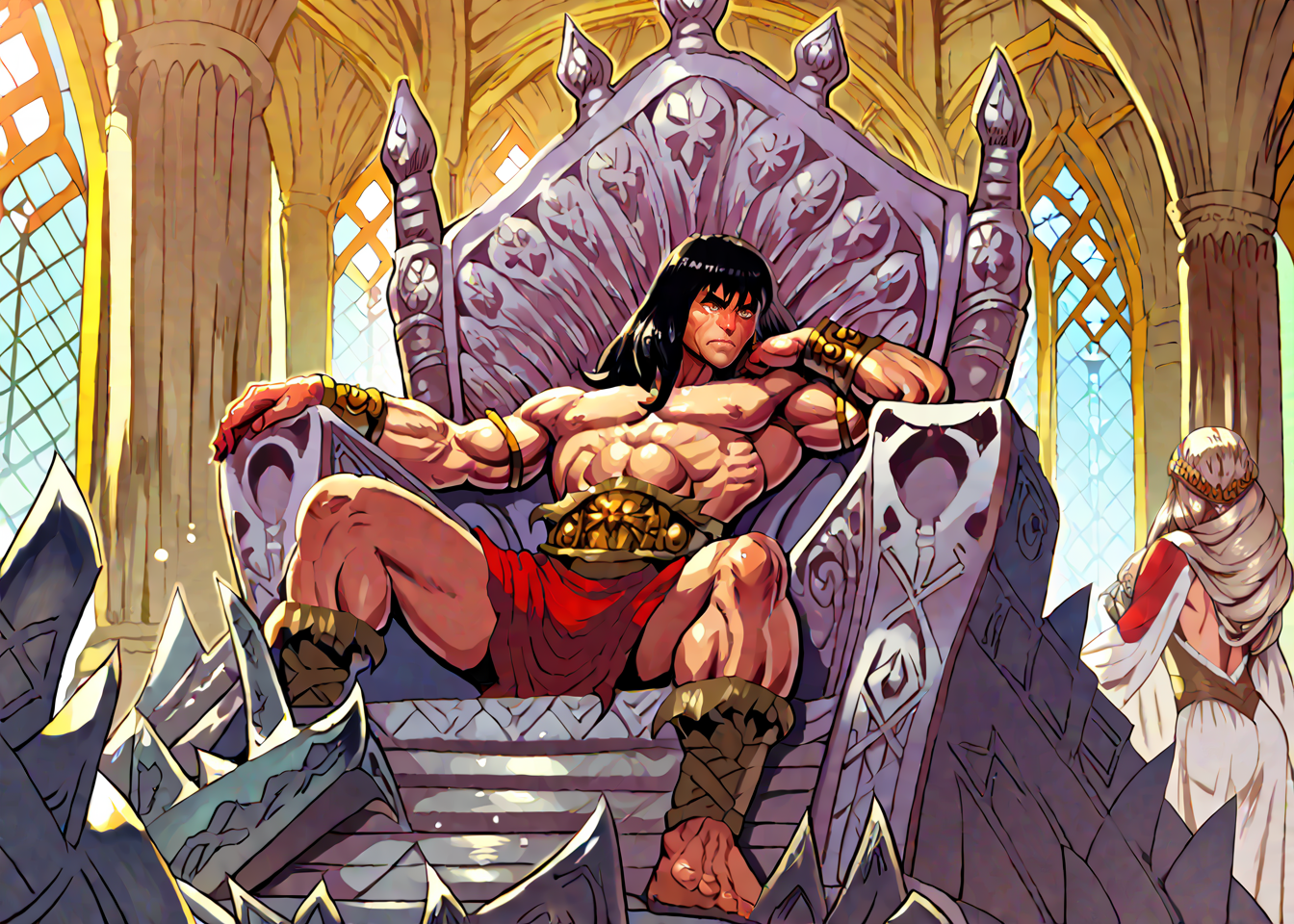 Cover art for Conan the Barbarian, a conan scenario on AI Dungeon
