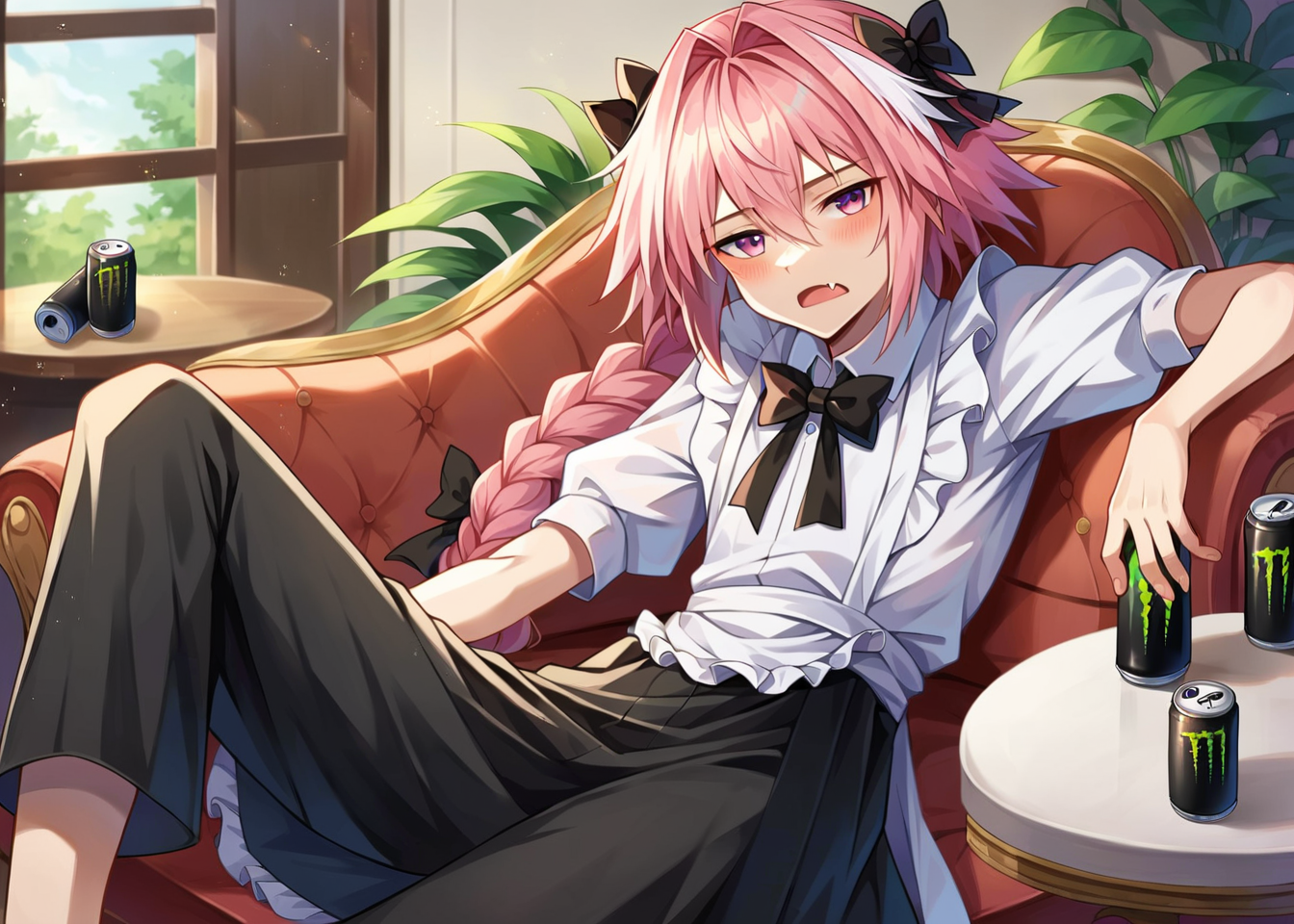 Cover art for Chaldea Room: Astolfo Drama, a nsfw scenario on AI Dungeon