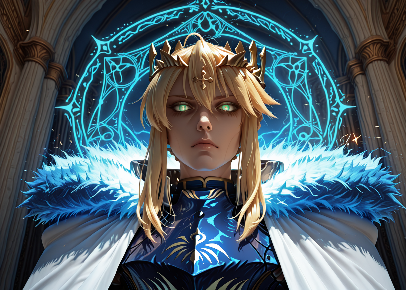 Cover art for Chaldea My Room: Artoria Lancer, a fgo scenario on AI Dungeon