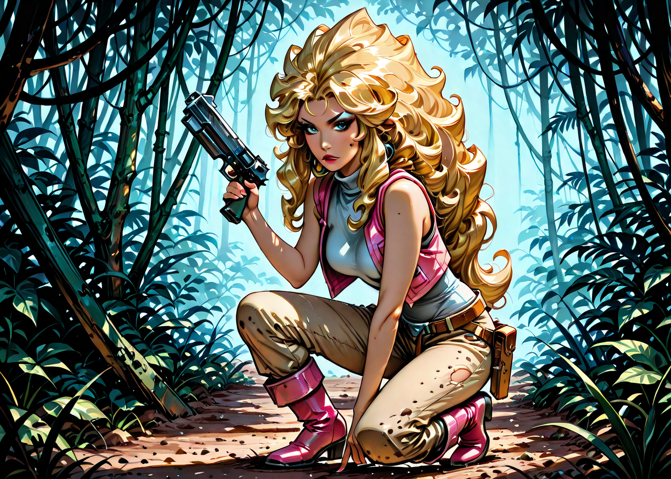 Cover art for Lorna: The Explorer, a lorna scenario on AI Dungeon