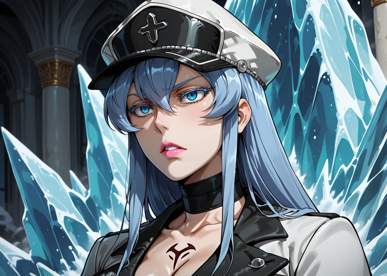 Cover art for Esdeath: Kill the Colossal Danger Beast, an akame ga kill scenario on AI Dungeon