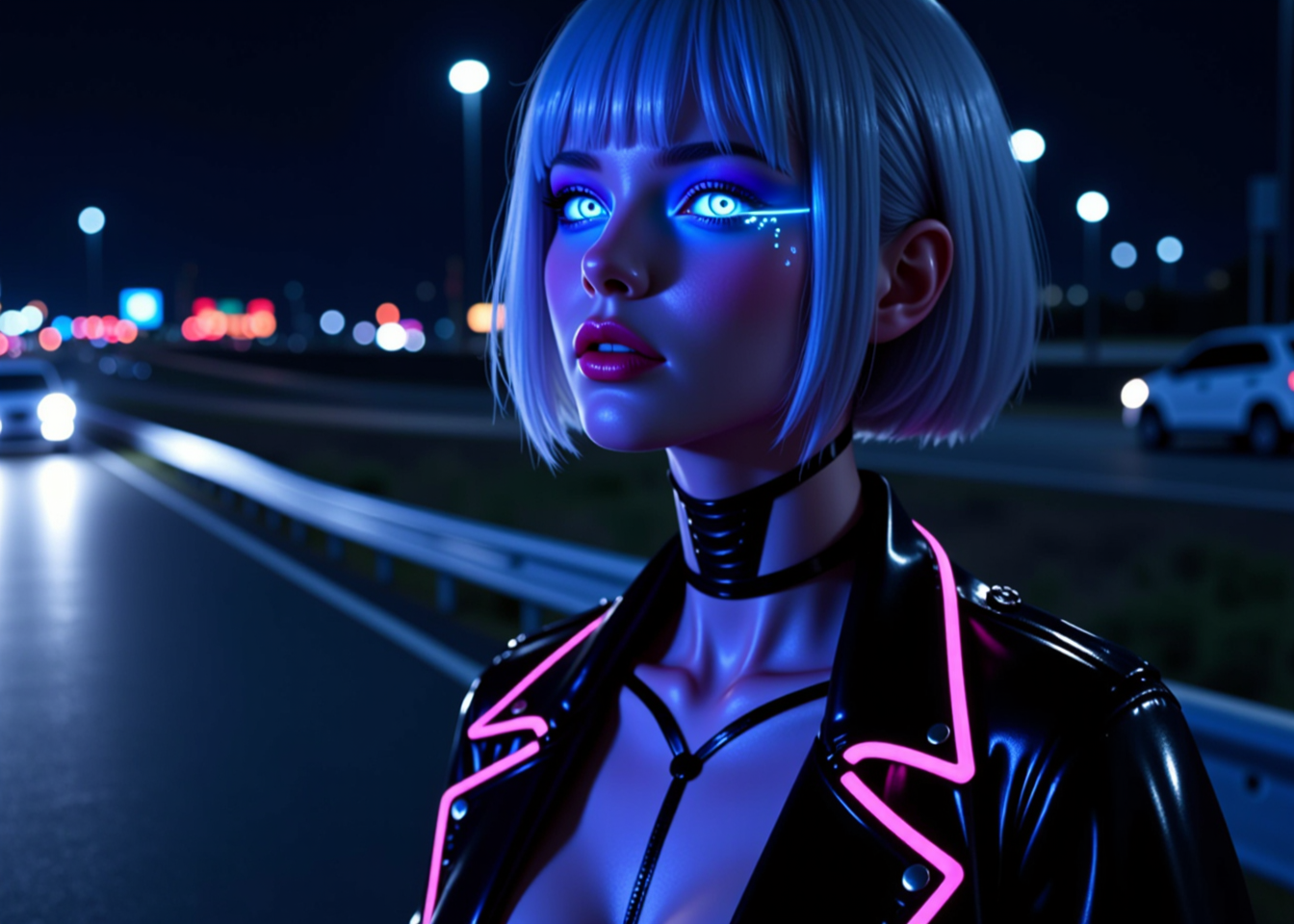 Cover art for Android: Data Rush, a futuristic scenario on AI Dungeon