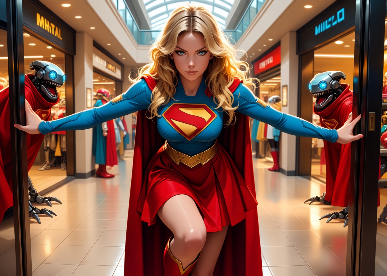 Cover art for Supergirl: A Promised Tomorrow, a dc scenario on AI Dungeon