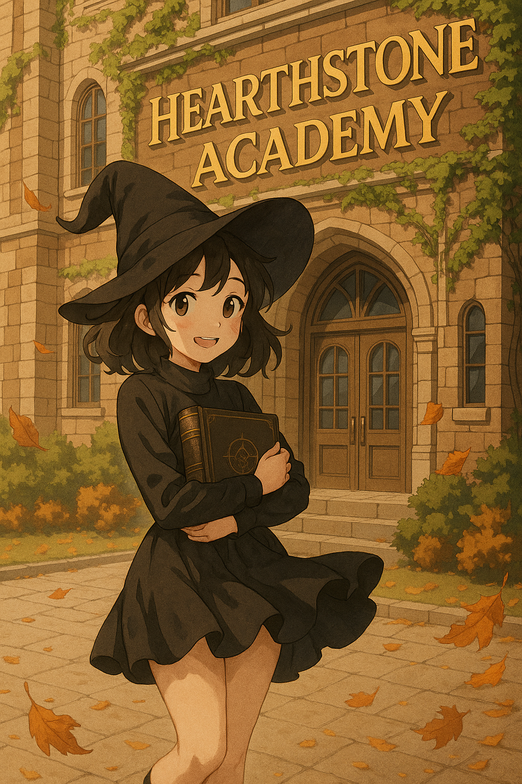 Cover art for Hearthstone Academy, a magic scenario on AI Dungeon