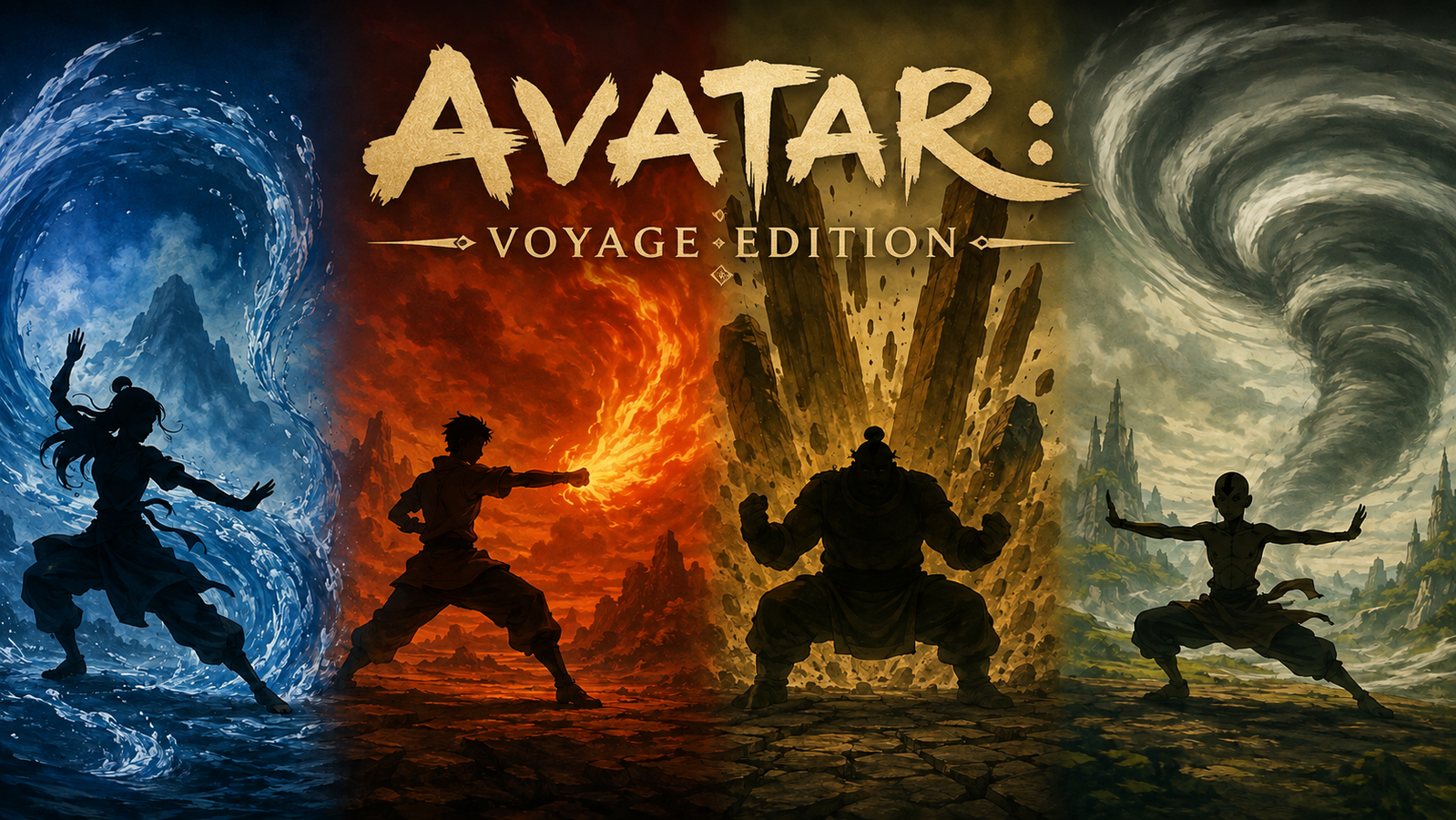 Cover art for Avatar: The Last Airbender, Voyage Edition on Voyage