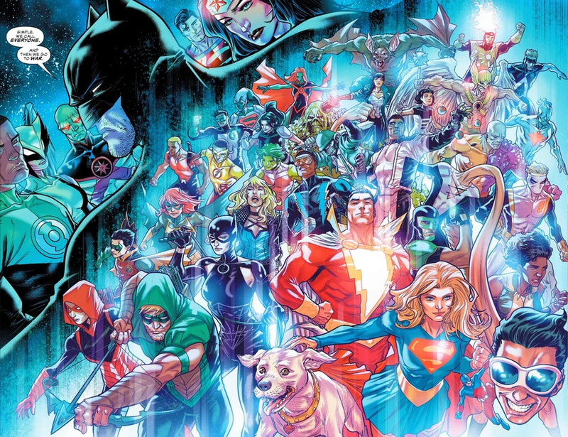 Cover art for DC comics: Grand Re-Opening on Voyage